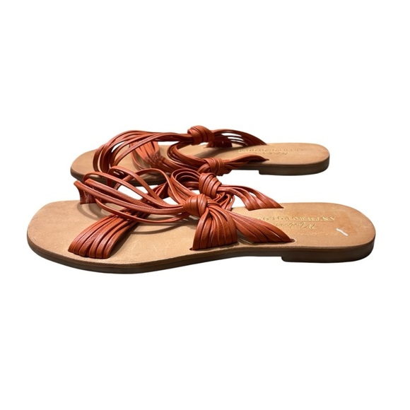 ATHROPOLOGIE MATISSE Orange Sandals NEW Size 10 — GORGEOUS SUMMER STAPLE!!! - Picture 6 of 9